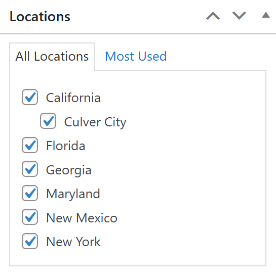 Assign Products to Locations