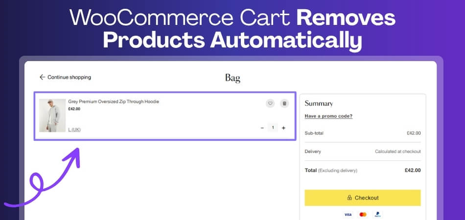WooCommerce Cart Removes Products Automatically